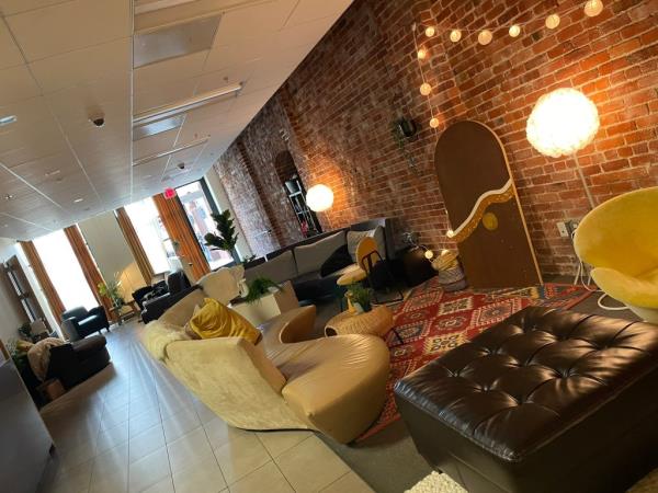 Christian Lewis, the founder of Spellcraft AI Founder, said the downstairs lounge was 